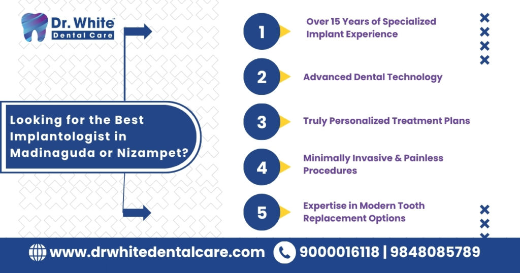 Looking for the Best Implantologist in Madinaguda or Nizampet