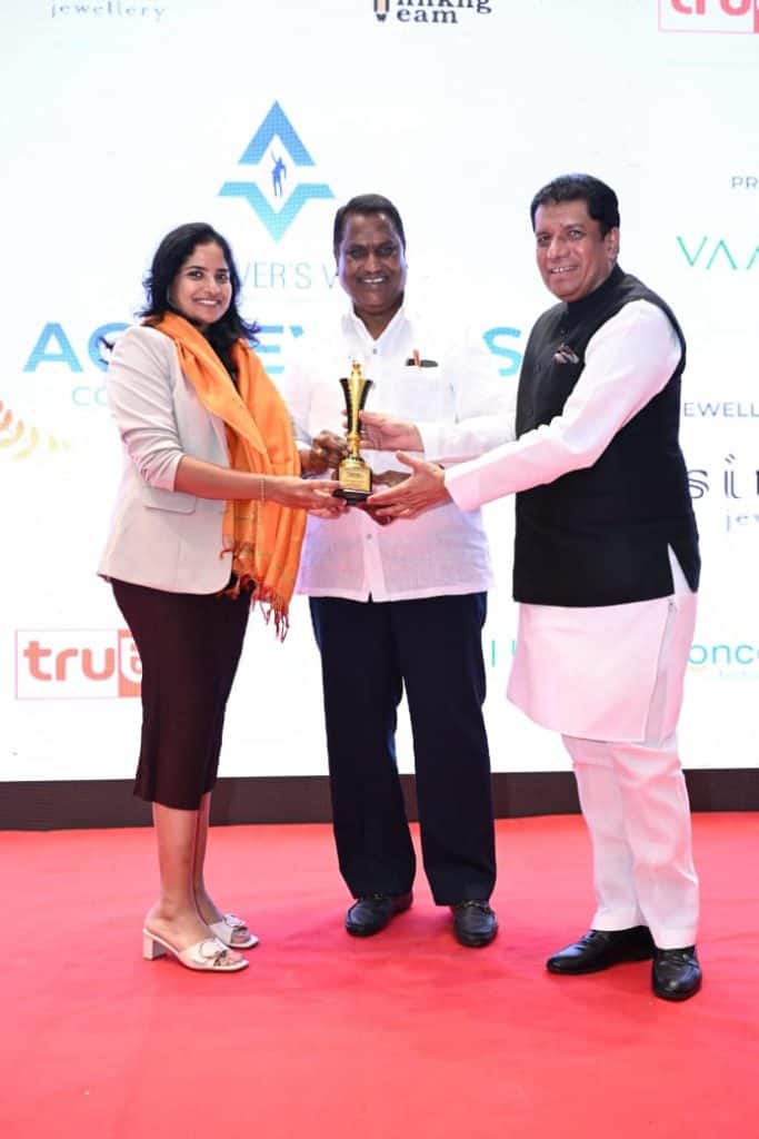 Award certificate of Dr Srilakshmi Champati, Dr White Dental Care (4)