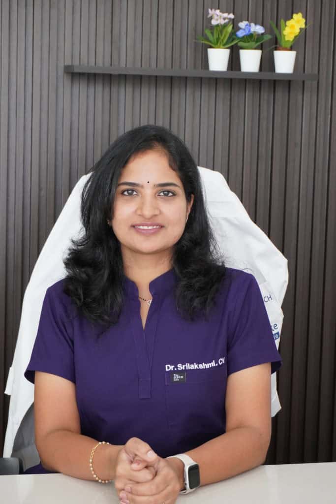 Dr Srilakshmi Champati, dental surgeon and implantologist at Dr White Dental Care, Madinaguda